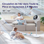 Charger l&#39;image dans la galerie, Ventilateur sur Pieds Oscillant avec circulation D&#39;air
